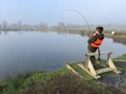 Old timers help young anglers at Adaire Springs
