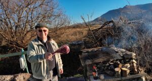 A good opening day on Currane but no fresh salmon landed Tomahawk steak on Currane
