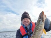 Pike anglers have a great finish to their stay at Melview Fishing Lodge