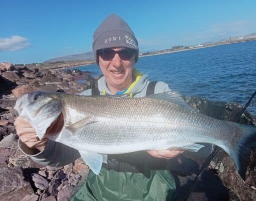 Good bass fishing for Limerick anglers at Thatch Cottage in Kerry bss