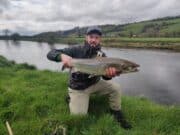 Water Levels falling on the Blackwater, salmon reported Blackwater salmon
