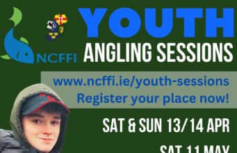 NCFFI organising youth angling sessions at Oaklands, Ballyshunnock, Lough Scur, Gaulmoylestown, NI youth angling