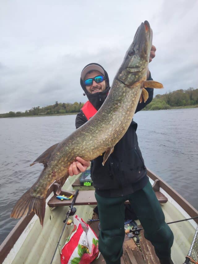 Julien with one of many.