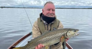 Mayfly up on Corrib with fishing really picking up