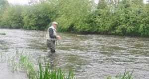 Prolific mayfly hatch on the Deel provides good fishing