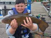 Good tench for father and son in Cavan