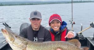 Honeymooners’ catch of a lifetime