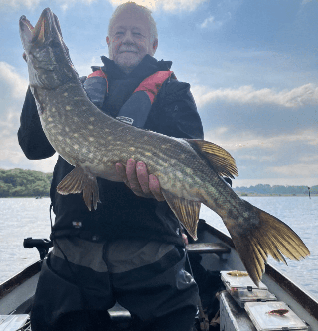 Xavier with his 102 cm
