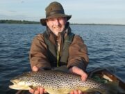 Mayfly and sedges on the menu for Sheelin trout