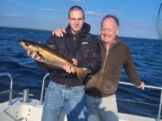 Good reef fishing in Galway Bay on the Brazen Hussy