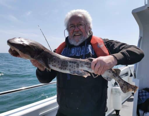Family fishing and more on Wicklow Boat Charters Bullhuss for our visiting dutch angler