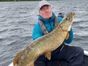 Six pike over one meter for Martin and Michael in Boyle!
