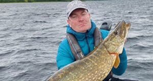 Six pike over one meter for Martin and Michael in Boyle!