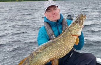 Six pike over one meter for Martin and Michael in Boyle!