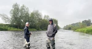 The River Whispers from the Nore, approaching the water, guide life, top tips and handy hints Fatehr and son team on the Nore