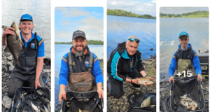 VDE Baggers find the roach AWOL at Muckno