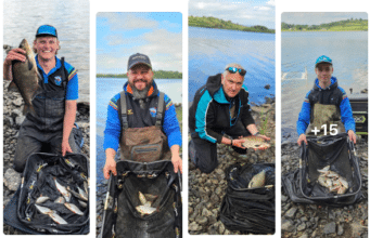 VDE Baggers find the roach AWOL at Muckno