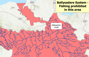 All fishing suspended on Ballysadare River and estuary