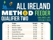 Matija Ivkov wins second All Ireland Method Feeder Championship at Oaklands results
