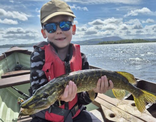 Young Senan strikes it lucky on Lough Derg