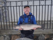 High water favours spinners & worms on the River Moy
