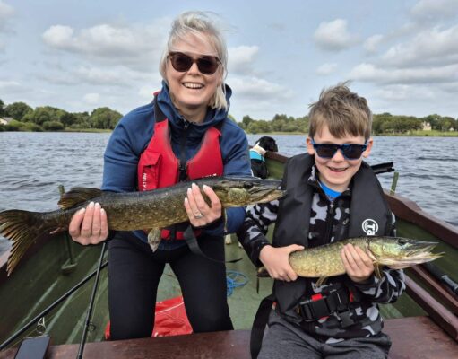 Double delight for Senan and Dolores on Derg