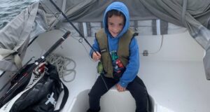 Bass and pollack on fly with Eire Bass pollack