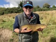 Some Nice Bream, Tench and Hybrids For UK Anglers At Melview Fishing Lodge A good Tench for Pete