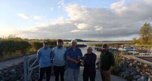 Gary Madden, Dan Mcdermott, Mike Faherty (winner) Padraic Baggott presenting, Martin Noone (winner)