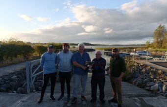 Gary Madden, Dan Mcdermott, Mike Faherty (winner) Padraic Baggott presenting, Martin Noone (winner)