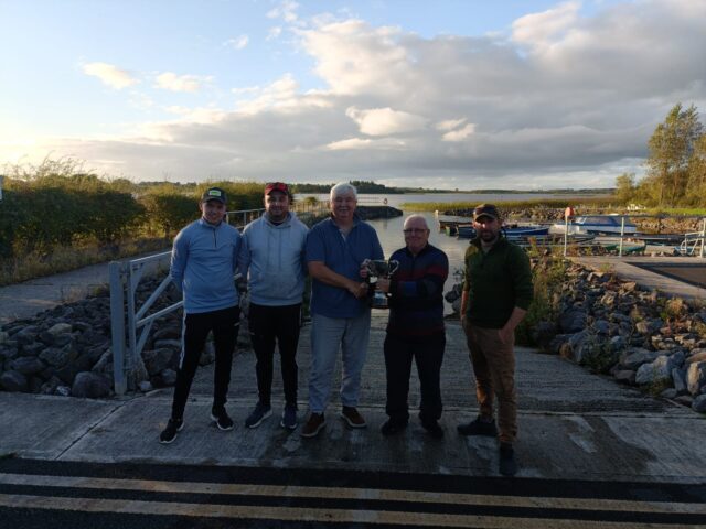 Gary Madden, Dan Mcdermott, Mike Faherty (winner) Padraic Baggott presenting, Martin Noone (winner)