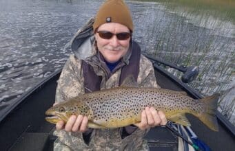 Great week for US angler Richard and Ron & Bert from Holland at Melview Fishing Lodge