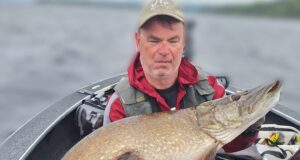 Returning US angler does it again with big pike, perch and trout on Lough Derg Big Derg pike, 112cm