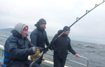 500lbs plus bluefin tuna for anglers aboard Fiona Tee