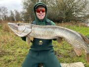 Fine 20lb+ pike landed at Leinster Pike Anglers Competition