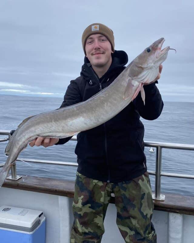 Adam with the best ling of the trip
