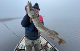 A great start to the winter pike fishing for Belgium Trio