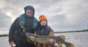 Red letter day for father and son team fishing with Fish Tales