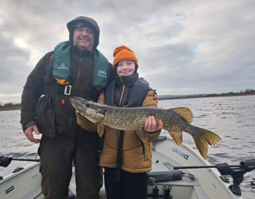 Red letter day for father and son team fishing with Fish Tales