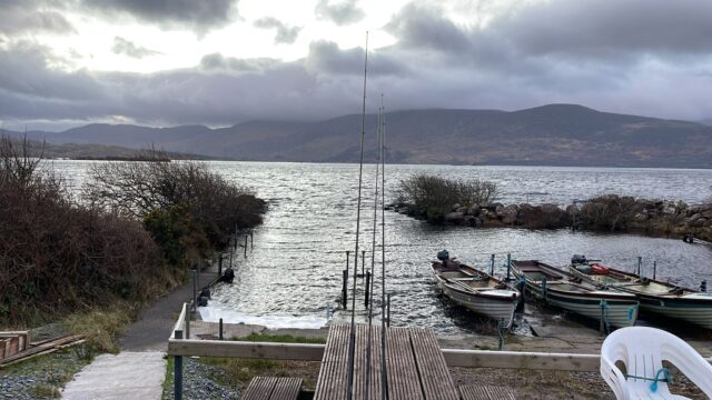 A wintry Lough Currane