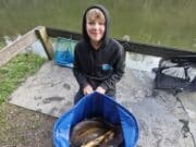 Junior angler Charlie Upton beats all at Oaklands carp