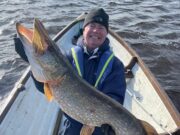 Great pike fishing for regular visitors in Longford