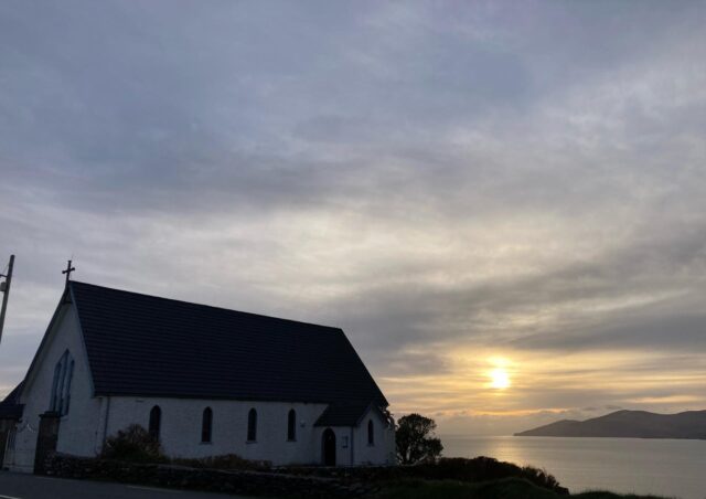 Loher Church on the Wild Atlantic Salmon Way 12 March