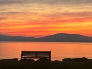Up to 7 boats a day out on Currane, but no salmon to show for it Sunset on the Wild Atlanic Way 09 March