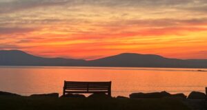 Up to 7 boats a day out on Currane, but no salmon to show for it Sunset on the Wild Atlanic Way 09 March