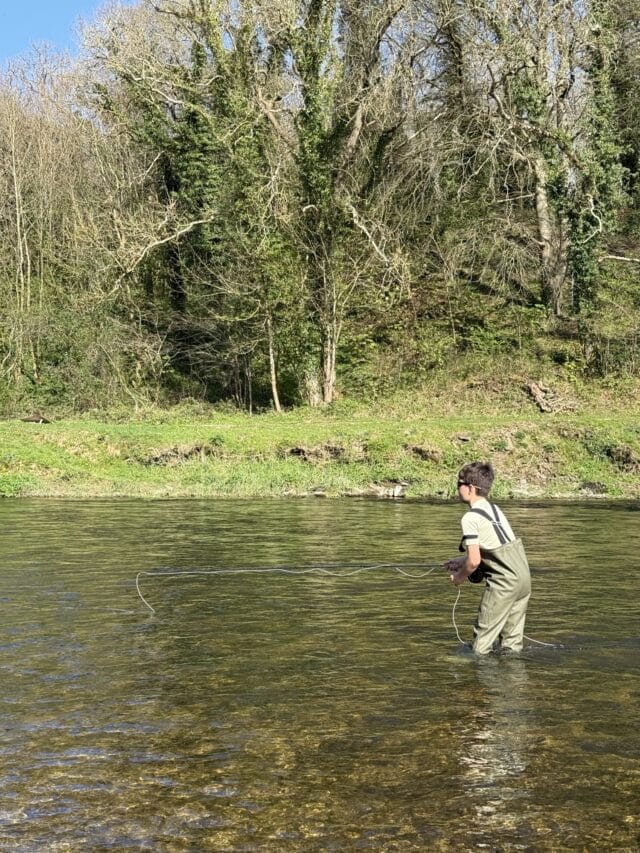Beautiful weather on the Nore last week