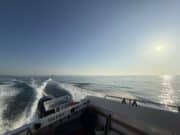A welcome return to the water for small boat Skua It was wall to wall sun all day with an easterly chill built in