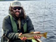 Trout fishing picking up for Jasper Matthews