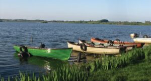 Fergal McKeirnan wins Leinster TAFI lakes competition on Owel Lough Owel. Courtesy of Westmeath County Council