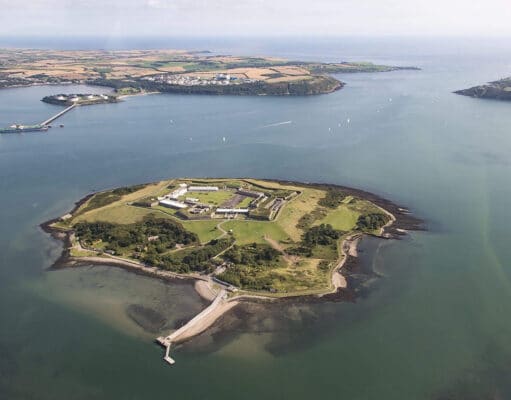Spike Island, Cork Harbour. ©Fáilte Ireland/Tourism Ireland Credit Line: Courtesy Spike Island Management